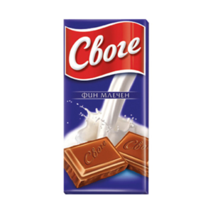 SVOGE Czekolada mleczna 80g