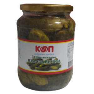 Ogórki kiszone KOOP 680g