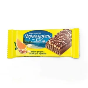 Deser wafelkowy CHERNOMORETS z orzechami i pomarańczą 75g